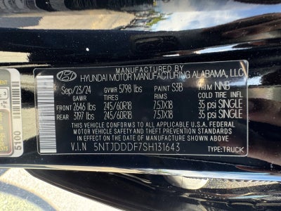 2025 Hyundai SANTA CRUZ XRT