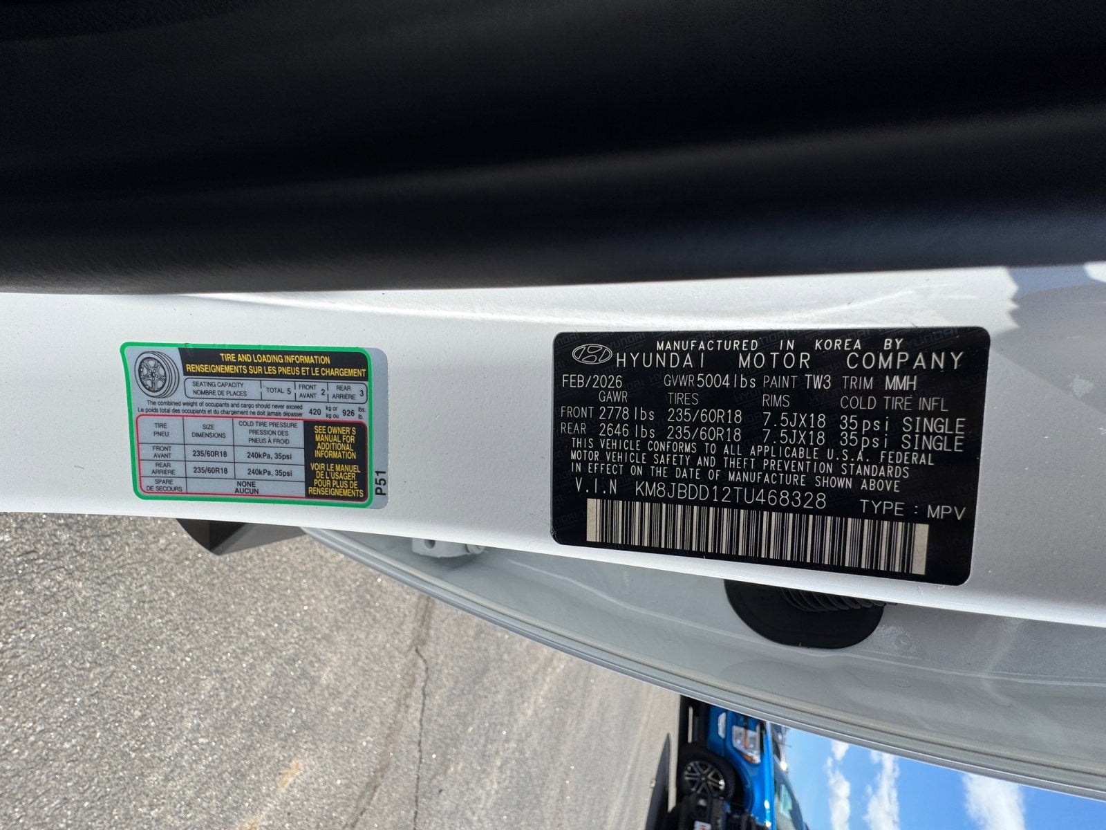 2026 Hyundai TUCSON HYBRID SEL AWD