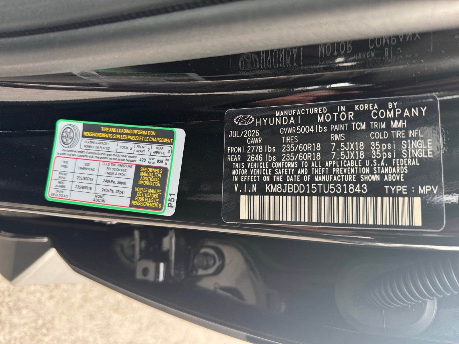 2026 Hyundai TUCSON HYBRID SEL AWD