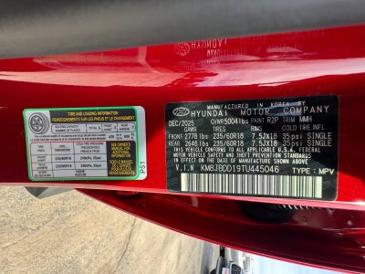 2026 Hyundai TUCSON HYBRID SEL AWD