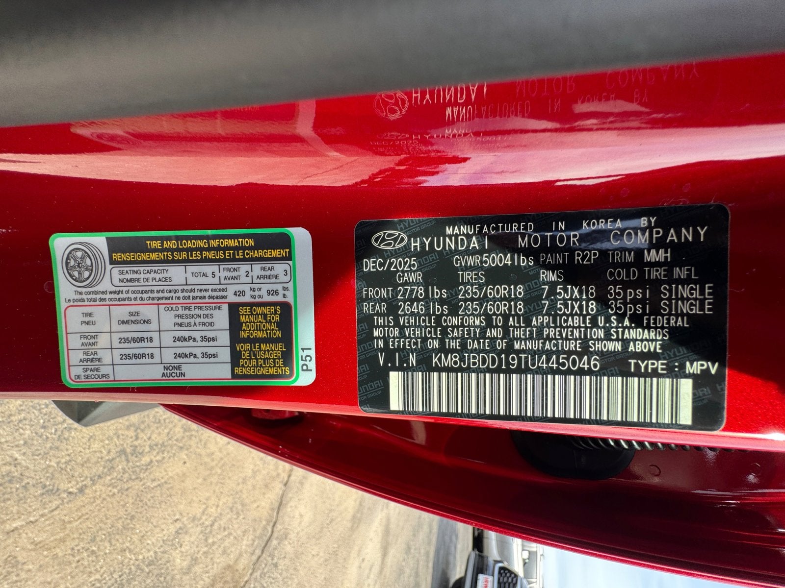 2026 Hyundai TUCSON HYBRID SEL AWD