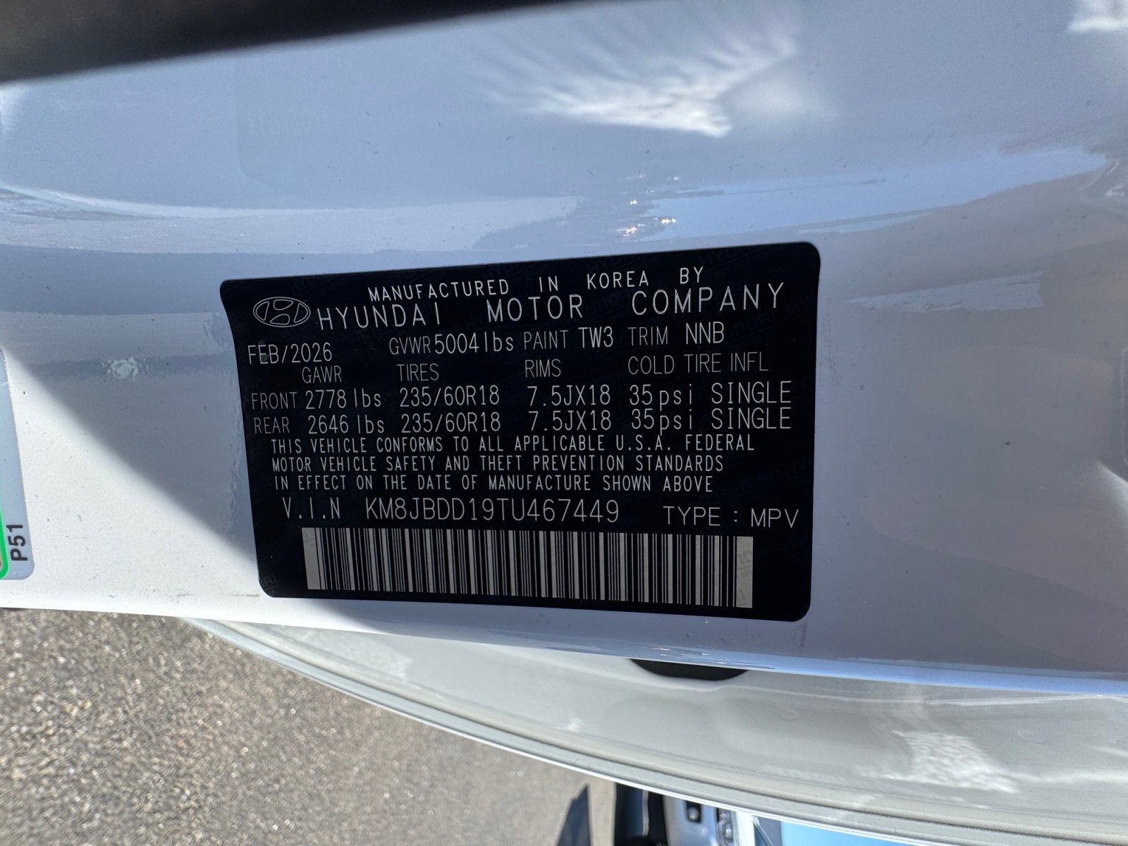 2026 Hyundai TUCSON HYBRID SEL AWD