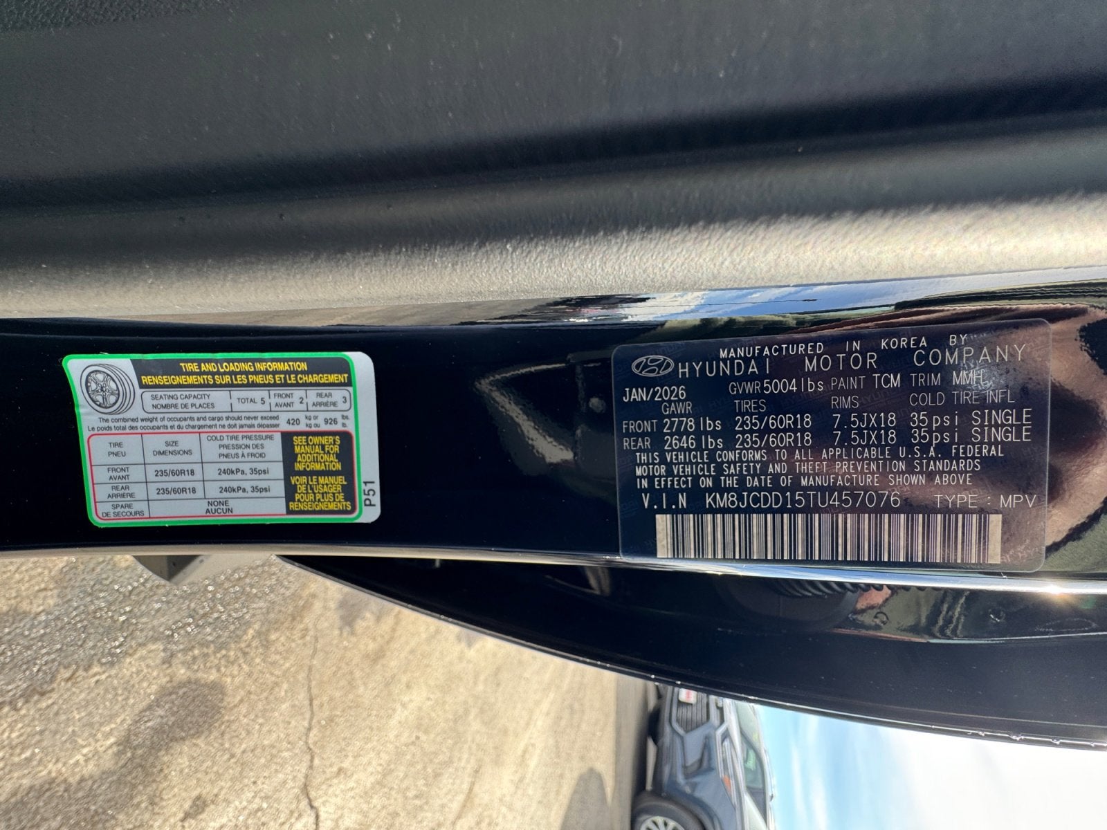 2026 Hyundai TUCSON HYBRID SEL Convenience