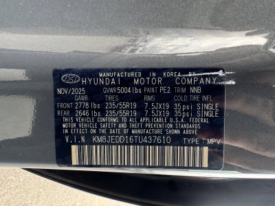 2026 Hyundai TUCSON HYBRID Limited