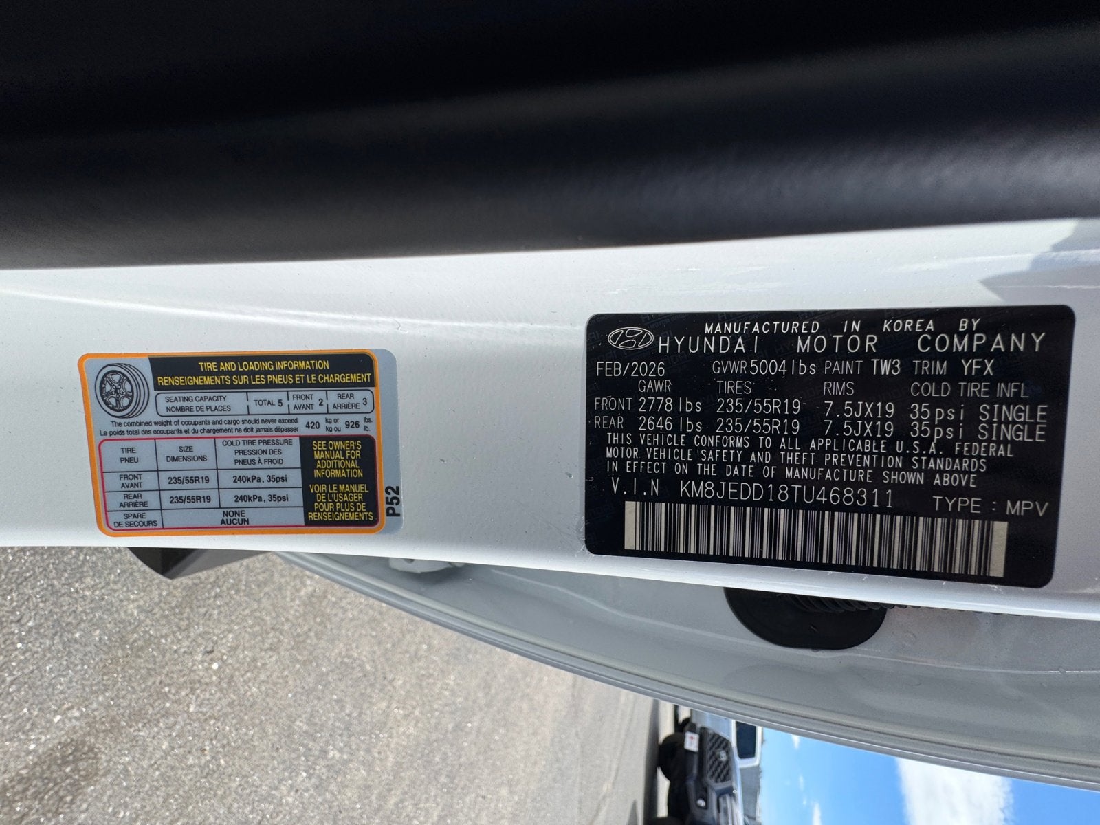 2026 Hyundai TUCSON HYBRID Limited