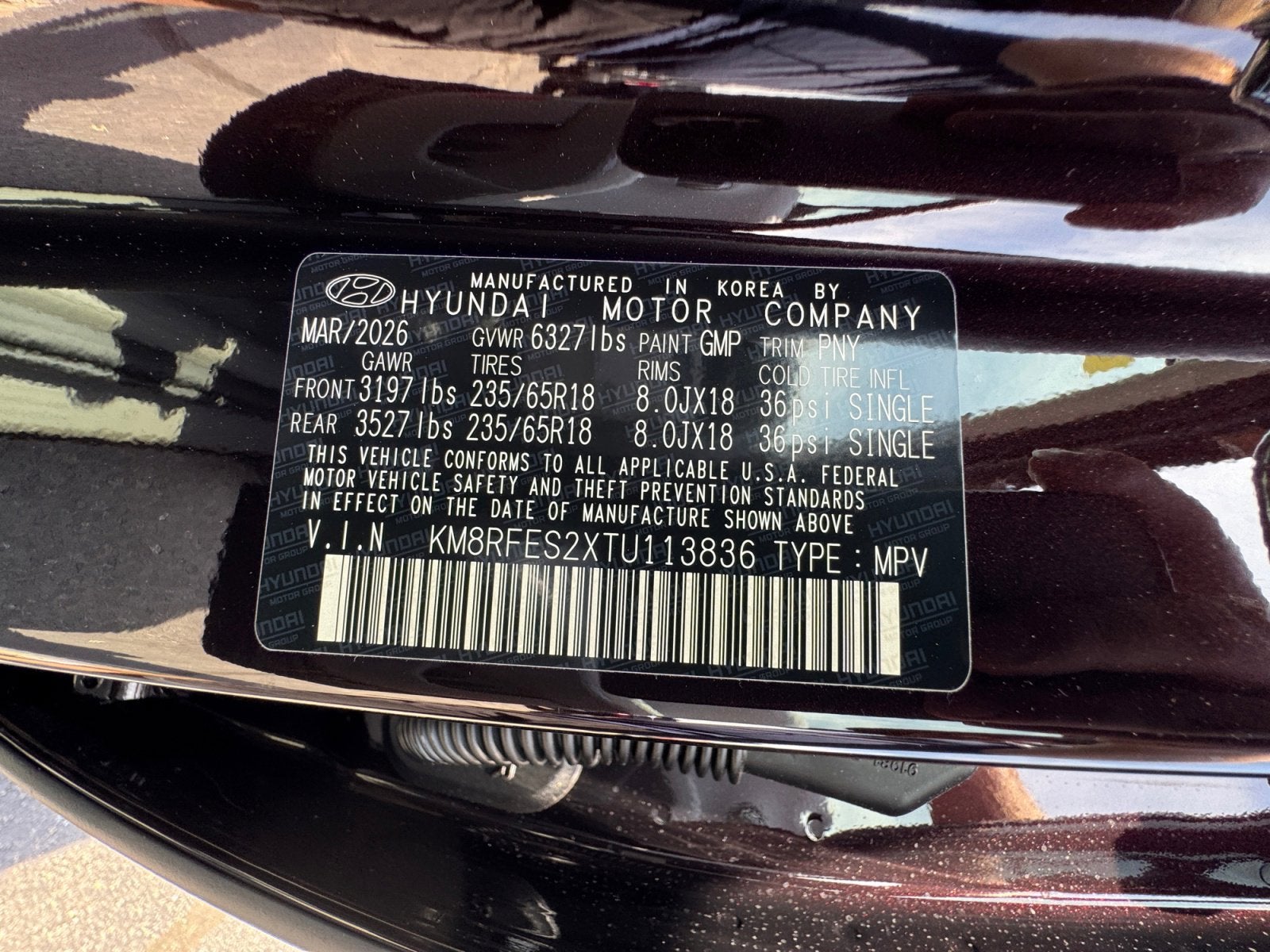 2026 Hyundai PALISADE SE AWD