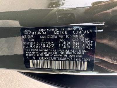 2026 Hyundai PALISADE HYBRID Limited