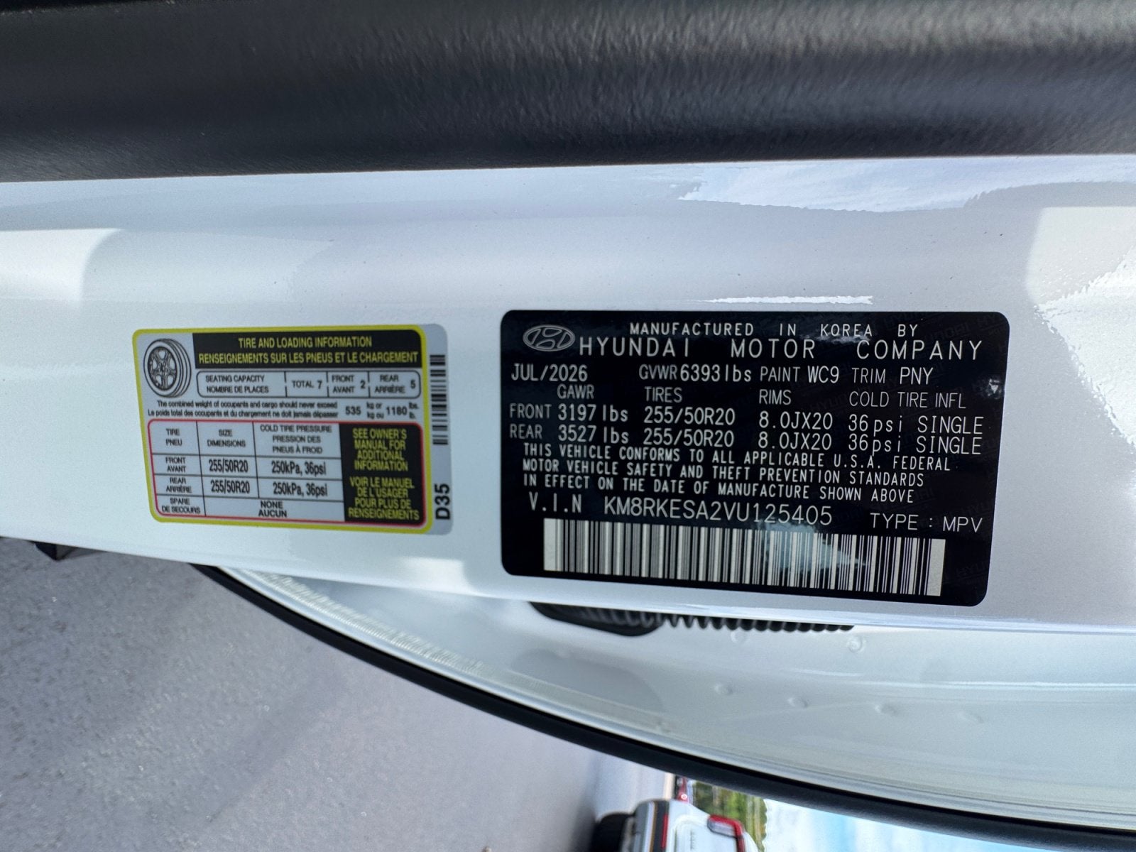 2027 Hyundai PALISADE HYBRID Limited 7P