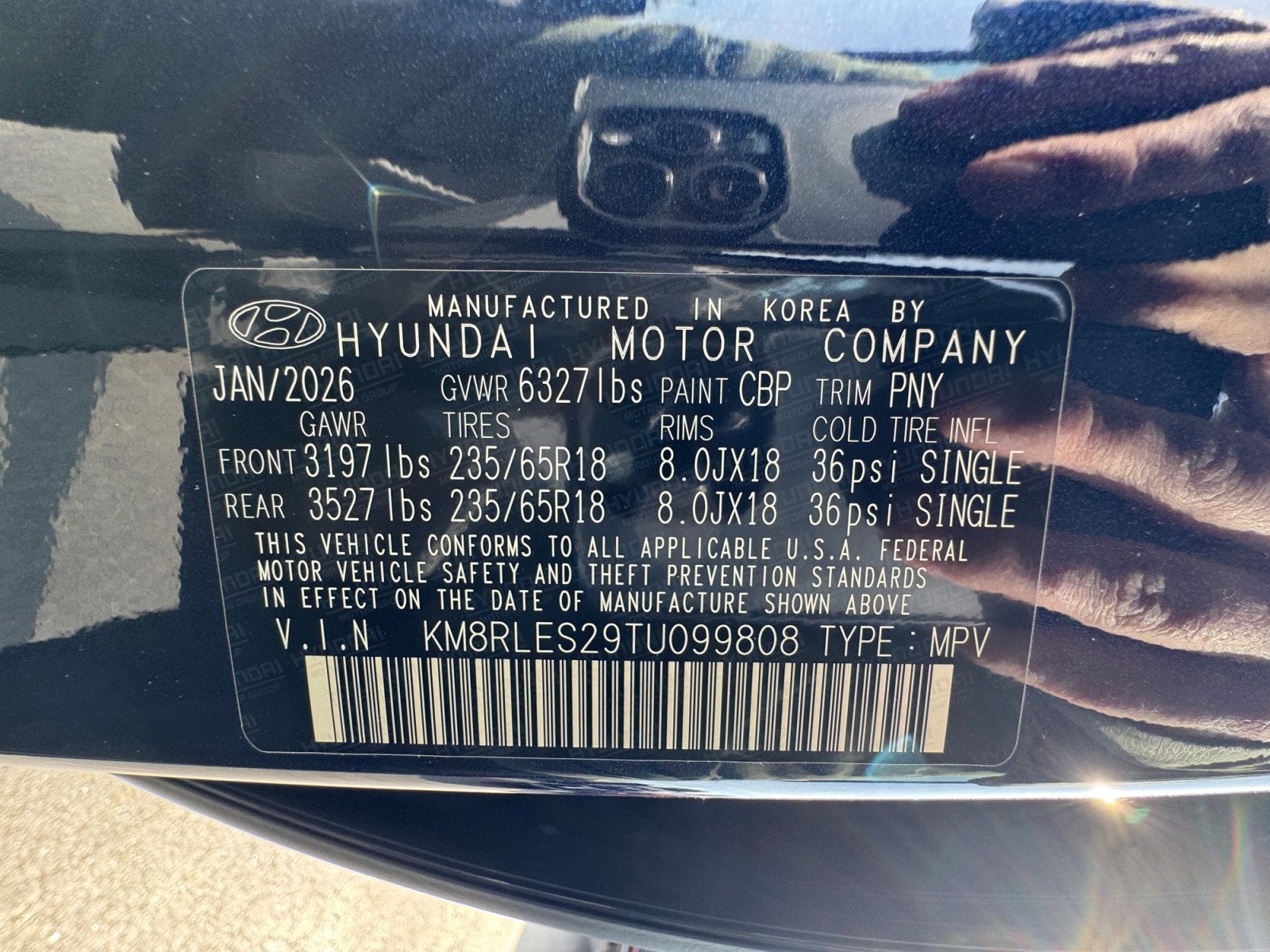 2026 Hyundai PALISADE SEL AWD