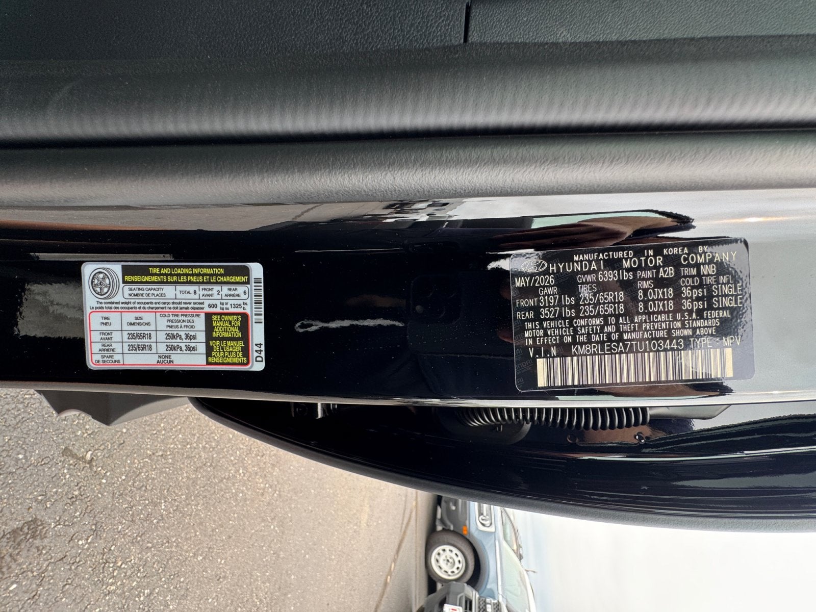 2026 Hyundai PALISADE HYBRID SEL 8P