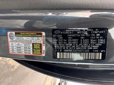 2026 Hyundai PALISADE Calligraphy AWD