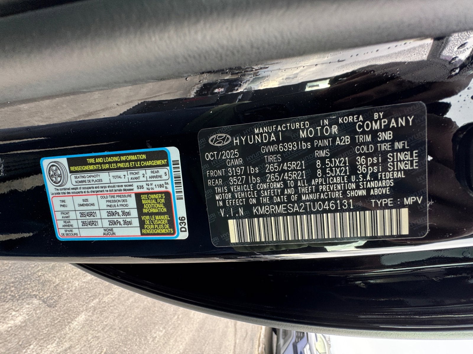 2026 Hyundai PALISADE HYBRID Calligraphy