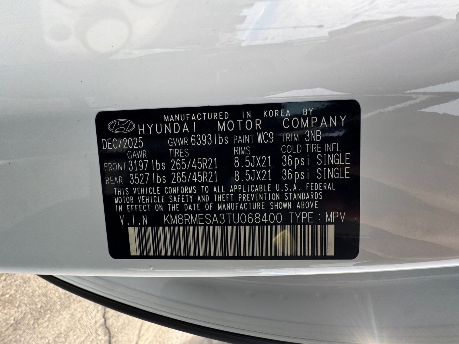 2026 Hyundai PALISADE HYBRID Calligraphy