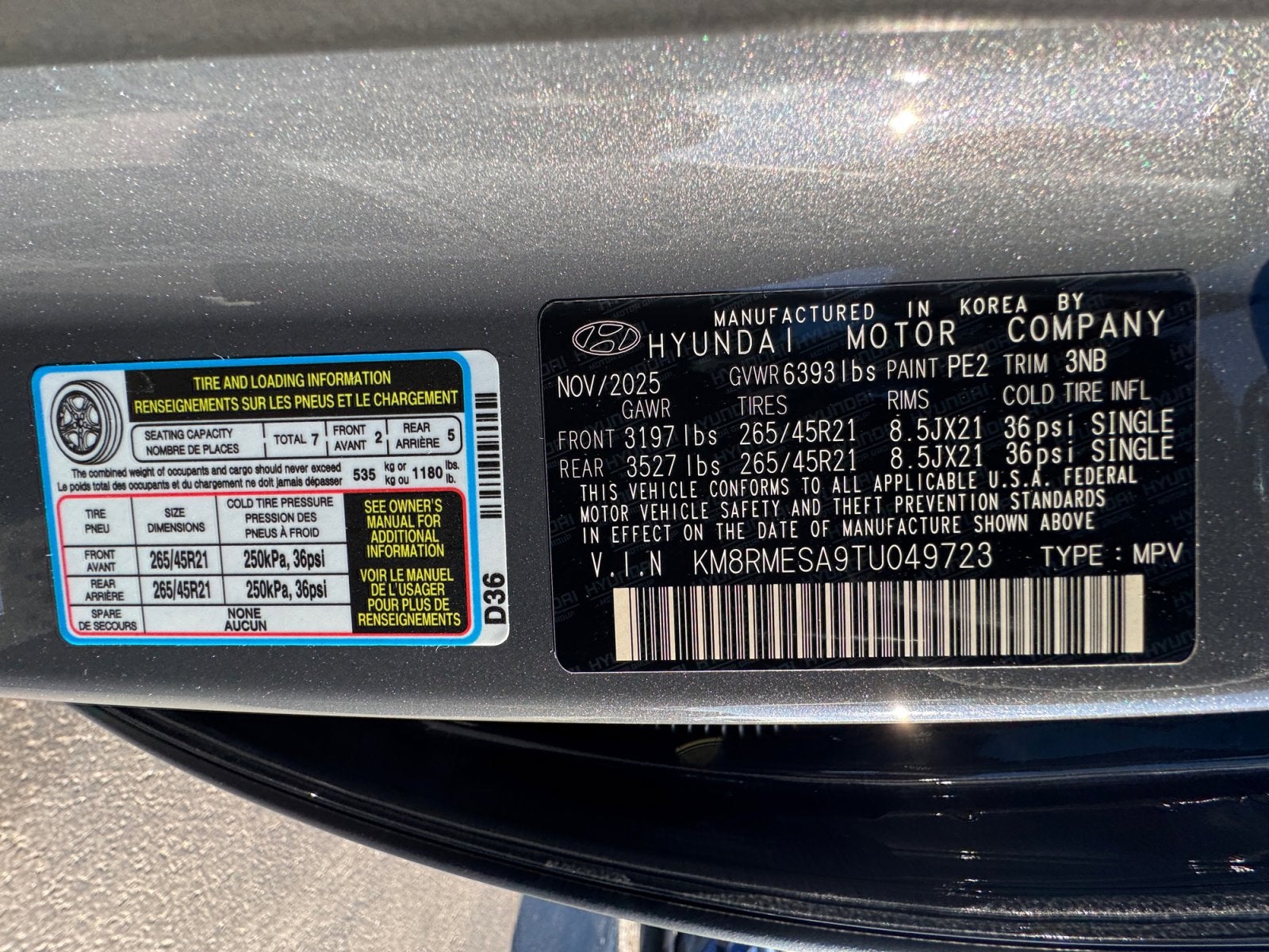 2026 Hyundai PALISADE HYBRID Calligraphy