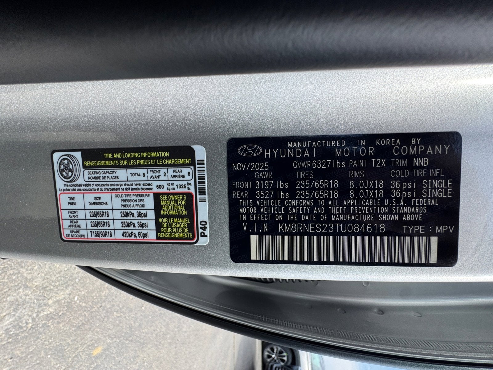 2026 Hyundai PALISADE SEL Premium AWD