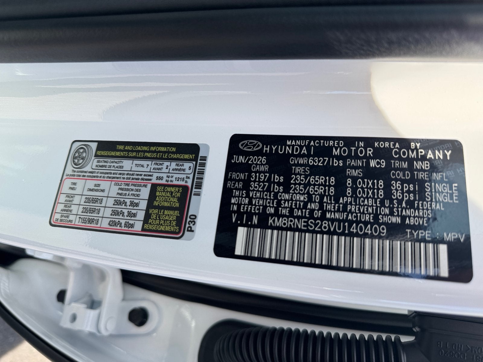 2027 Hyundai PALISADE SEL Premium AWD
