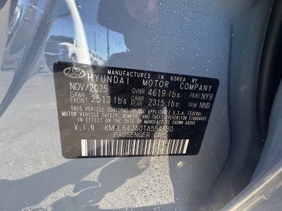 2026 Hyundai SONATA SEL Sport