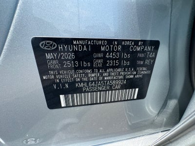 2026 Hyundai SONATA SEL Sport
