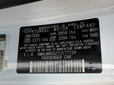 2026 Hyundai ELANTRA SEL Sport