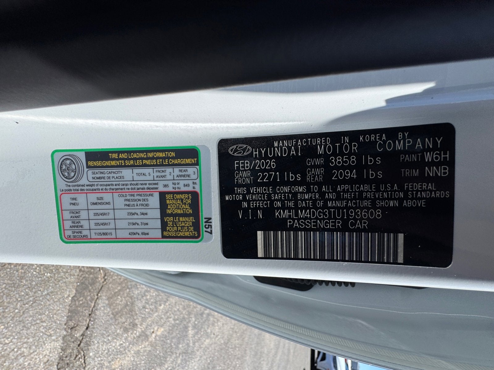 2026 Hyundai ELANTRA SEL Sport