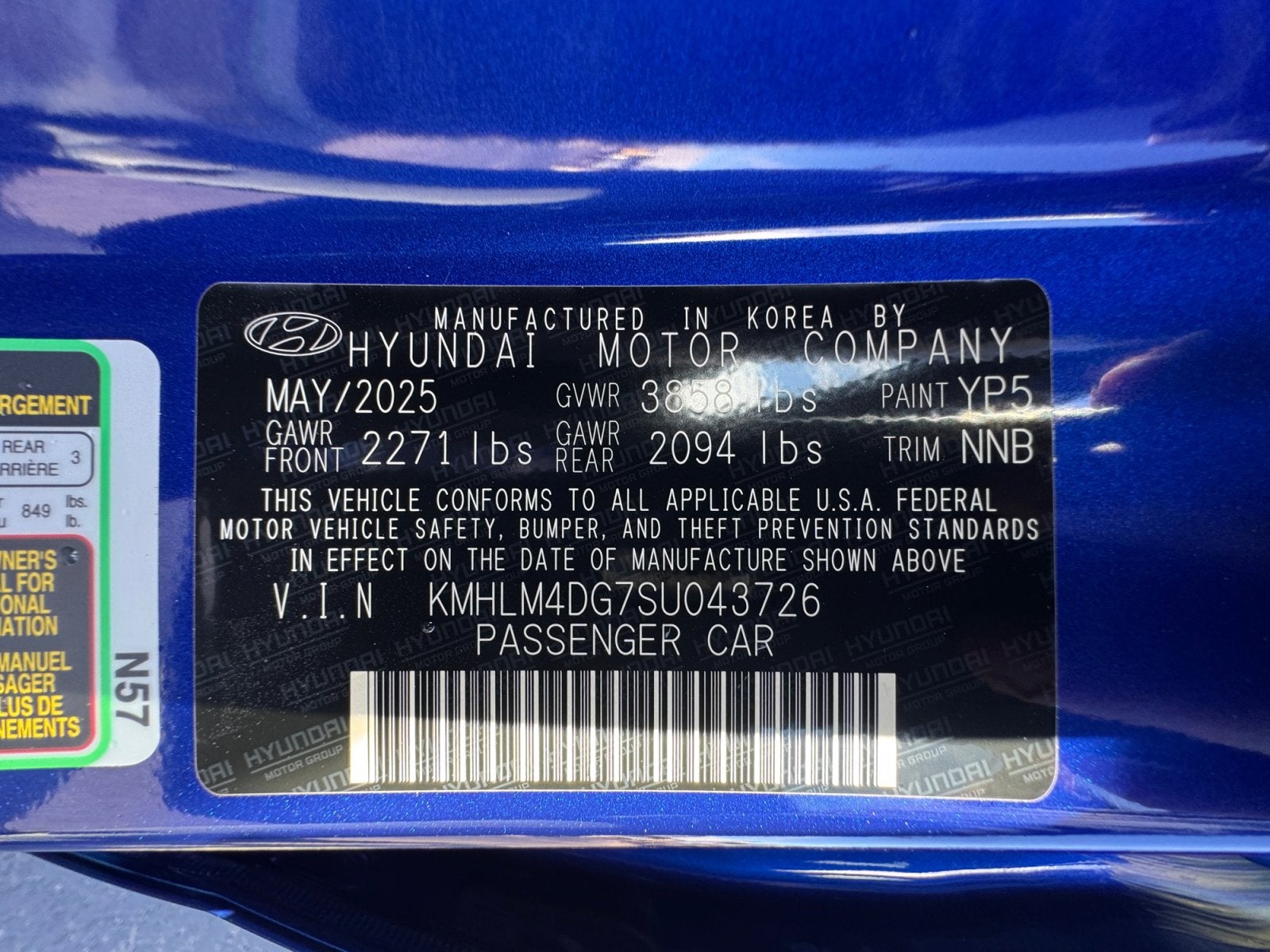 2025 Hyundai ELANTRA SEL Sport