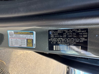 2026 Hyundai ELANTRA HYBRID Limited