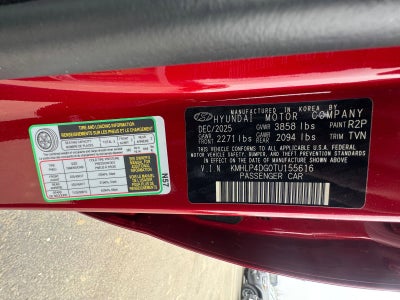 2026 Hyundai ELANTRA Limited