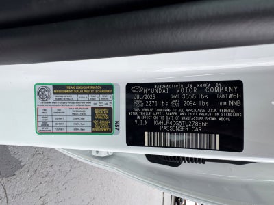 2026 Hyundai ELANTRA Limited