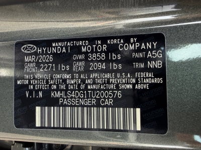 2026 Hyundai ELANTRA SEL Sport Premium