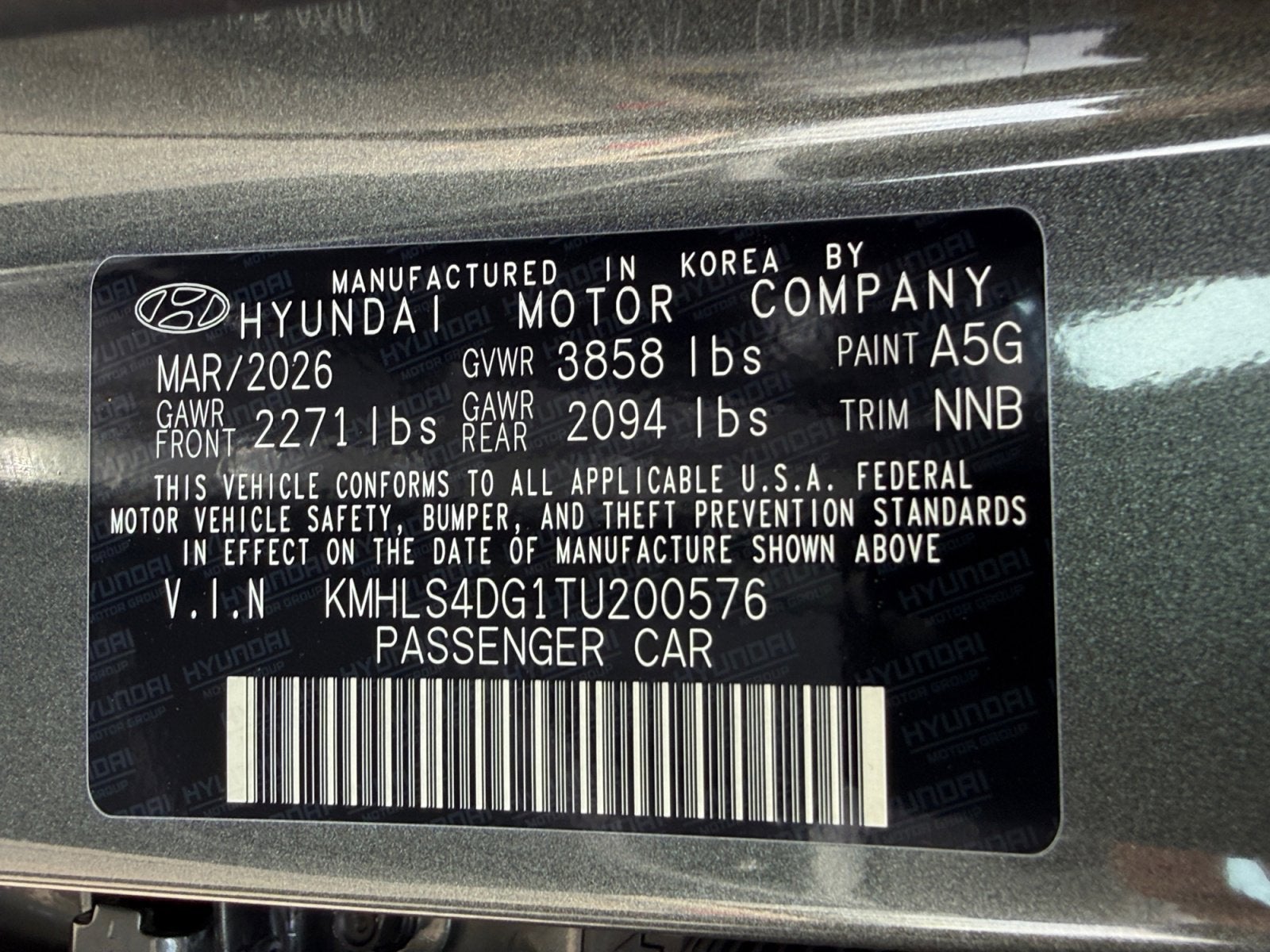2026 Hyundai ELANTRA SEL Sport Premium