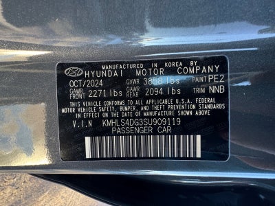 2025 Hyundai ELANTRA SEL Convenience