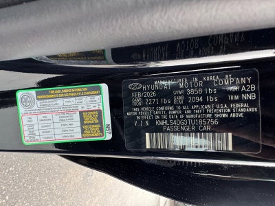 2026 Hyundai ELANTRA SEL Sport Premium