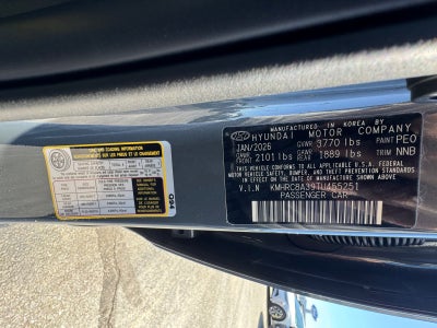 2026 Hyundai VENUE SEL W/Two-Tone Roof