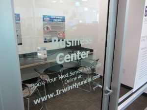 Irwin Hyundai of Laconia, NH's Brand New Waiting Area