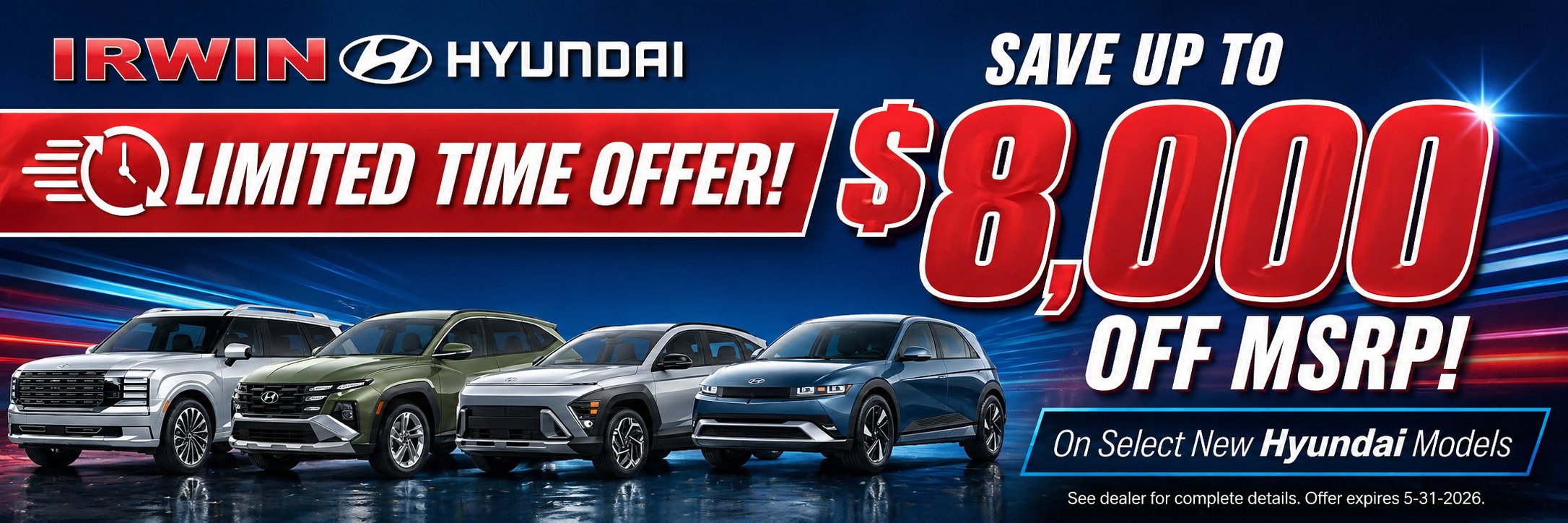Hyundai specials