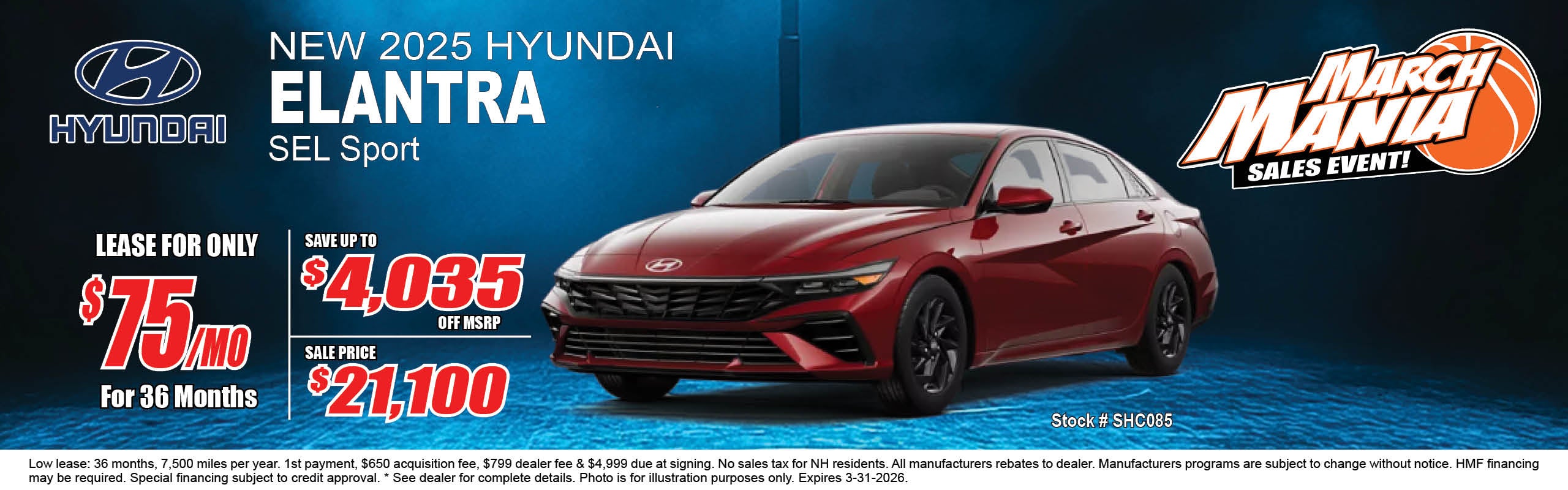 Hyundai specials