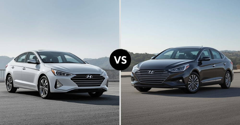 2026 Hyundai Elantra vs Sonata - Hyundai Sedans