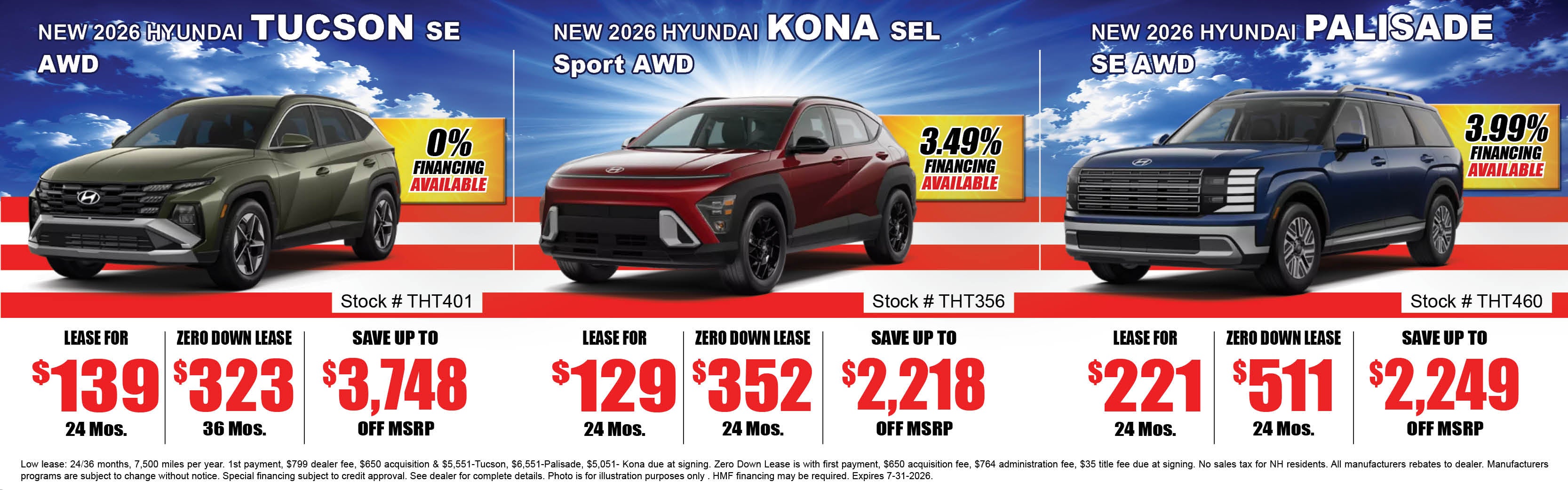 Hyundai specials