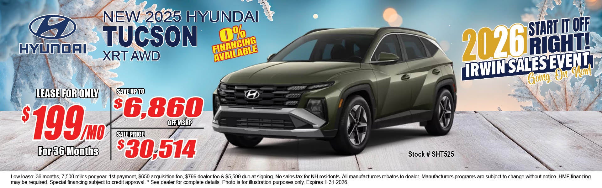 Hyundai specials